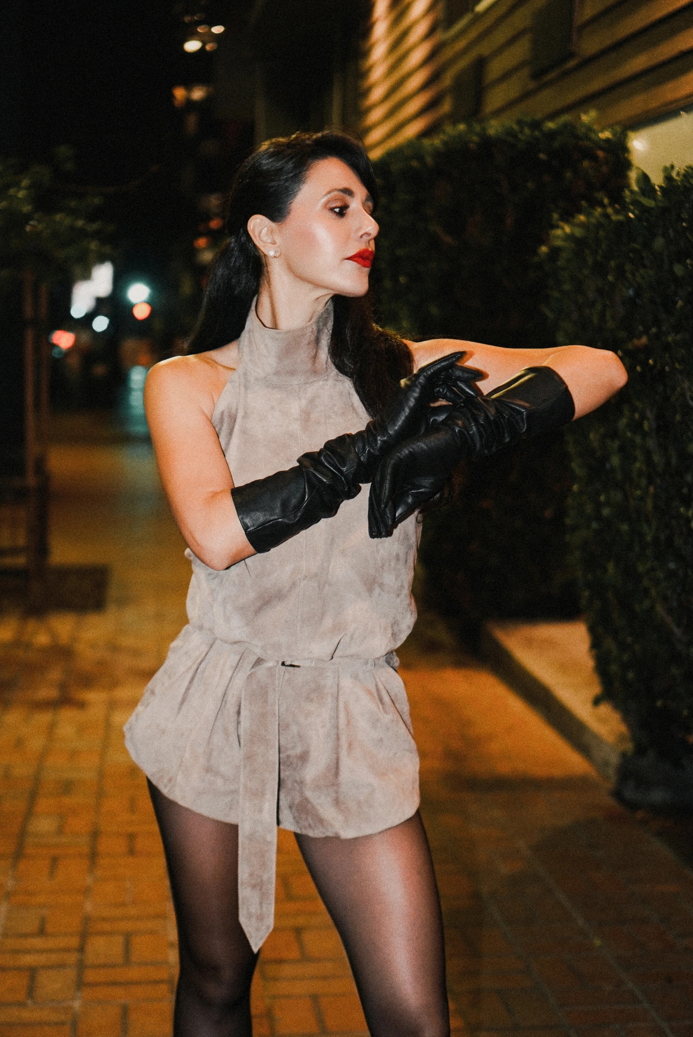 NOIR SUEDE SET | ALL SANTAELLA