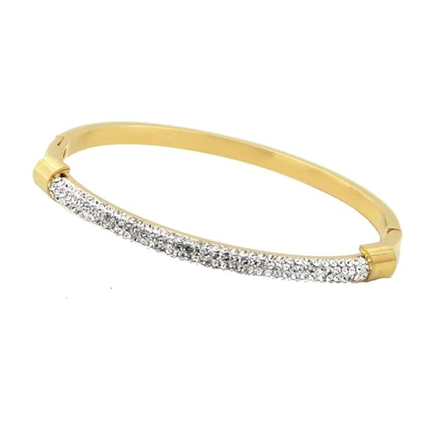 Baoli Stainless Steel Pave Rhinestone Cz Diamond Bracelet for Girls | Amazon (US)