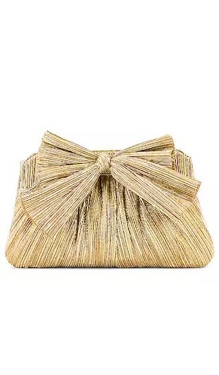 Rayne Clutch in Gold | Revolve Clothing (Global)