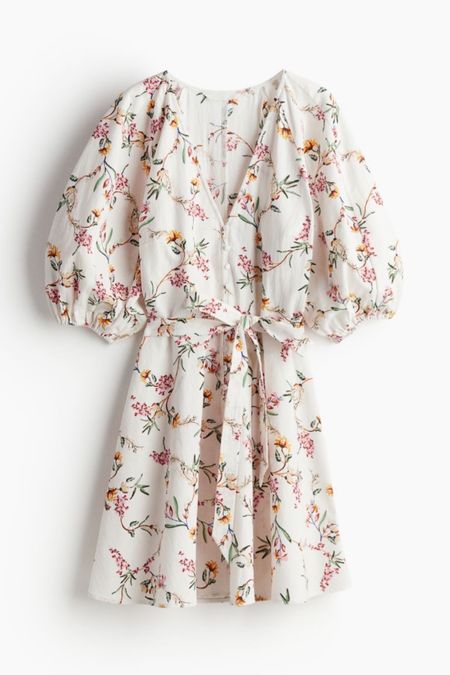 Floral puff sleeve mini dress 

#LTKSeasonal #LTKstyletip #LTKfindsunder50