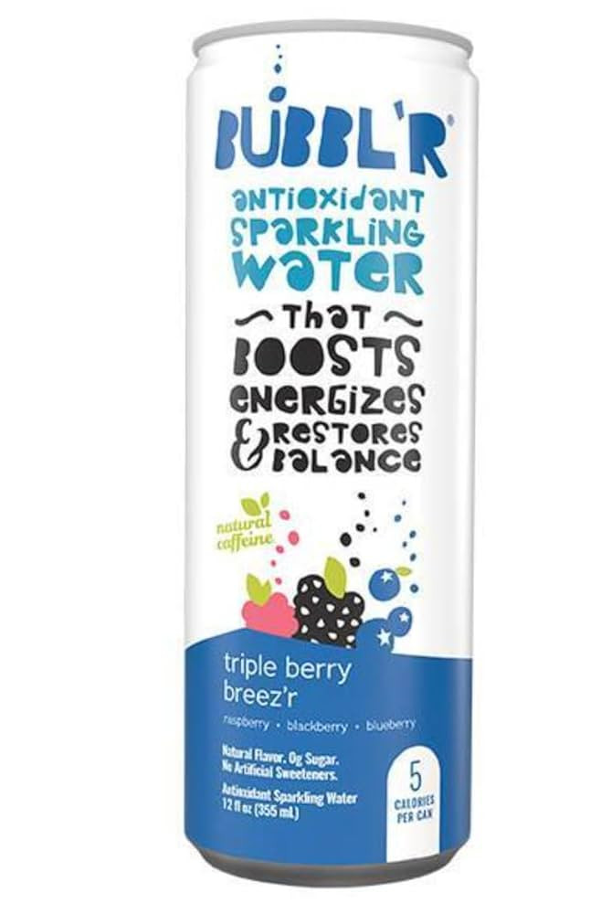 B4Y BUBBL’R Triple Berry Breez’r, 12 Oz Can (12) | Amazon (US)