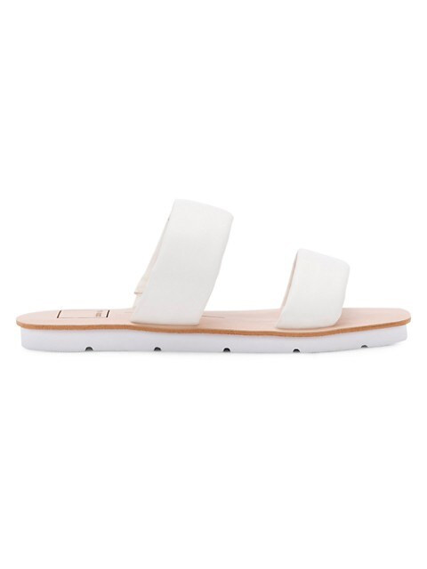 Viven Two-Band Slides | Saks Fifth Avenue OFF 5TH