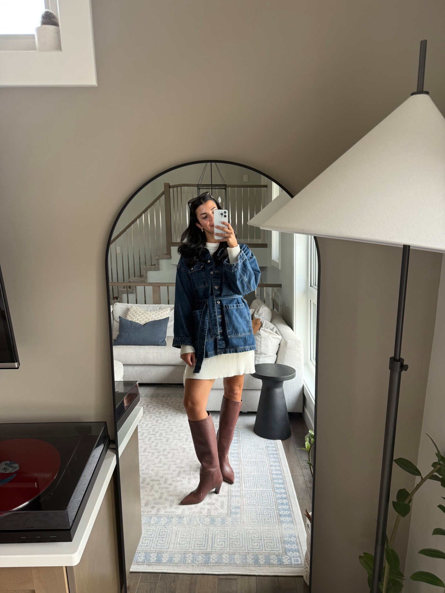 Tall boots outfit 🍂

Boots are true to size!! 

#LTKbeauty #LTKstyletip #LTKcanada