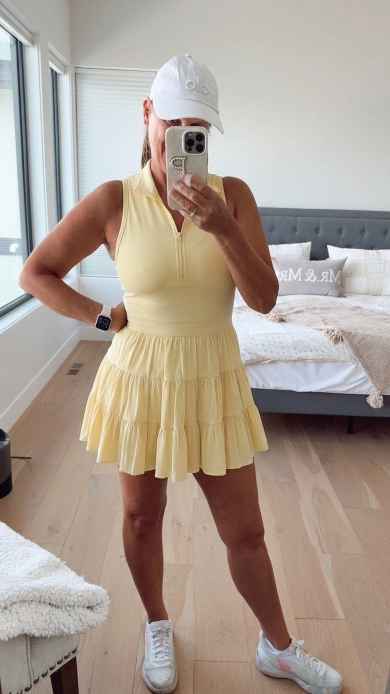 This tennis dress is so flattering on
Comes in many colors
Wearing M

#LTKsummer #LTKfitness #LTKstyletip