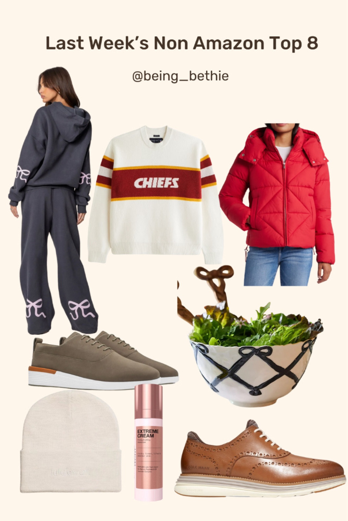 Last week’s best sellers! 
 Nordstrom sale 
Gift for her chiefs 
Men’s shoes 


#LTKCyberWeek #LTKStyleTip #LTKGiftGuide