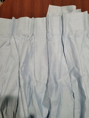 Vintage Pinched Pleat Curtains Drapes Window Treatments Farmhouse Cottage... | eBay US