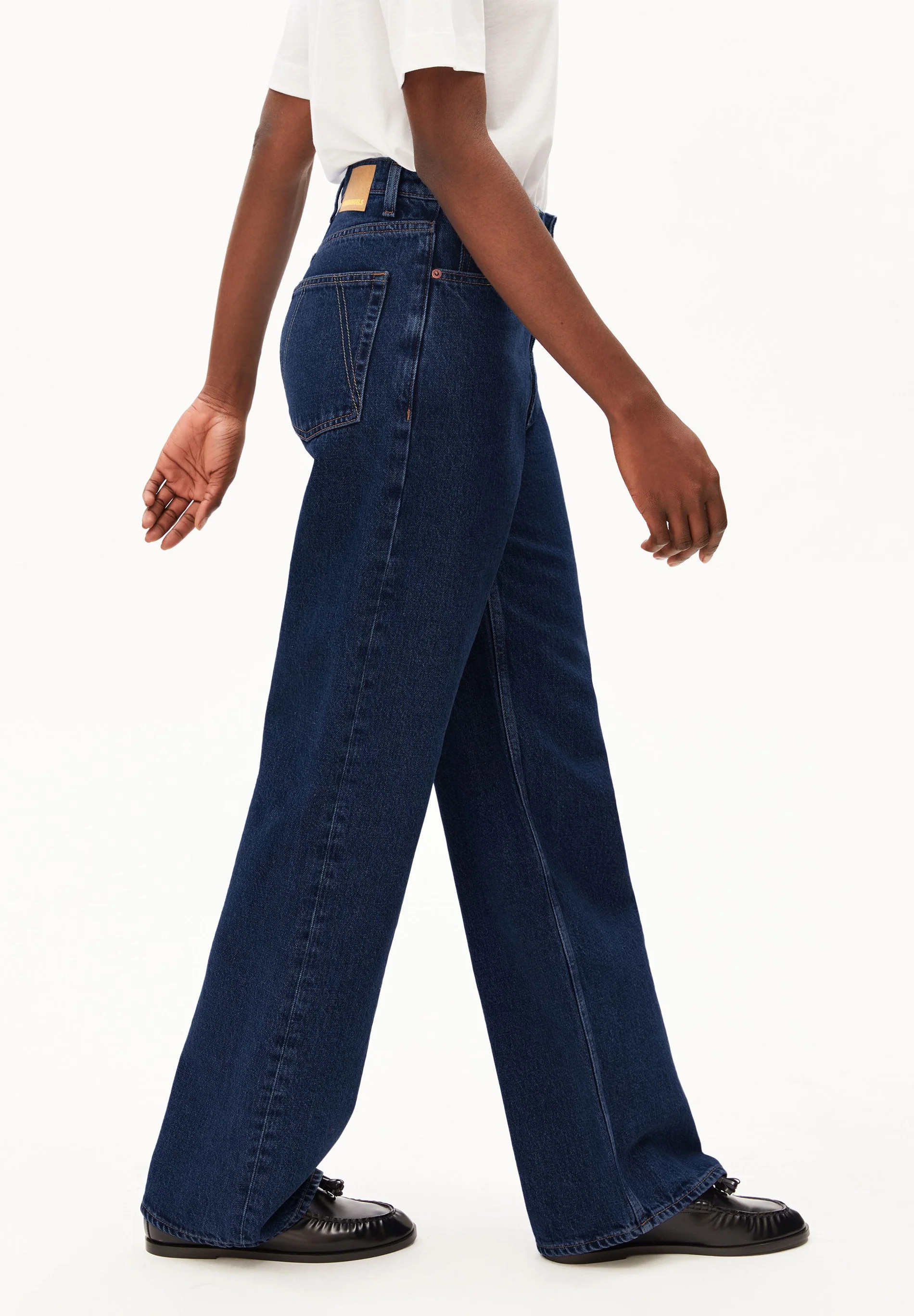 "ENIJAA HIGH WAIST WIDE JEANS TENCEL™ Lyocell-Mix Non Stretch" | ArmedAngels (DE)