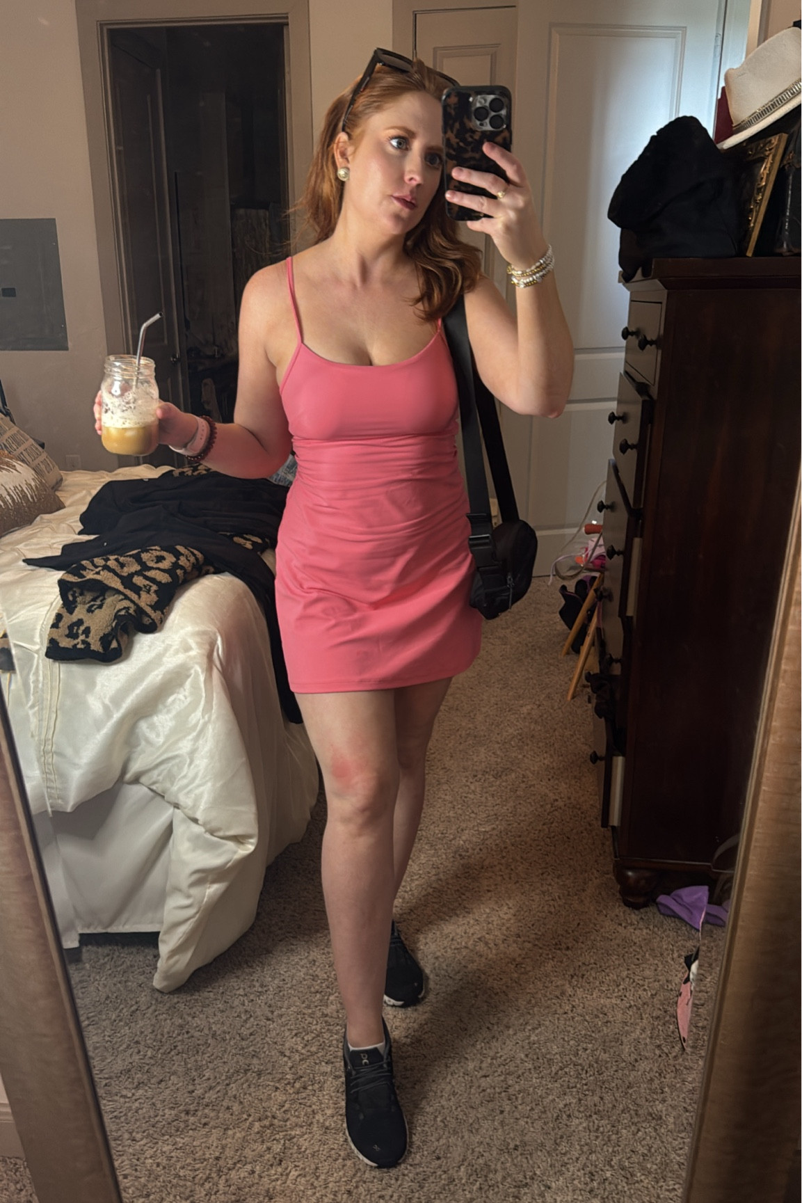 Wearing size 8, loving how flattering it fits! The bottoms are detached so easy able to go to the restroom love it!

#LTKStyleTip #LTKFitness #LTKActive