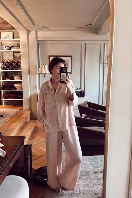 Satin pajamas that come in 4 different colors🤍

#LTKunder50