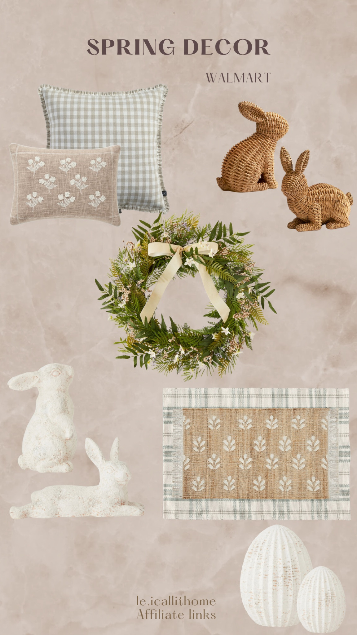 Easter decor is making their way into the stores 🌷🐇 

Some of my favorites to welcome this new season 🤍

#LTKHome #LTKWatchNow #LTKSeasonal