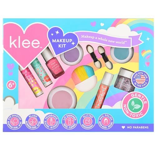 Luna Star Klee Ultimate Makeup Kit. Gentle and Non-Toxic. Kid-Friendly. Made in USA. (Ray of Bliss) | Amazon (US)