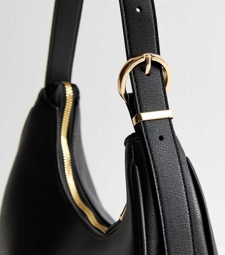 Black Buckled Shoulder Bag
						
						Add to Saved Items
						Remove from Saved Items | New Look (UK)