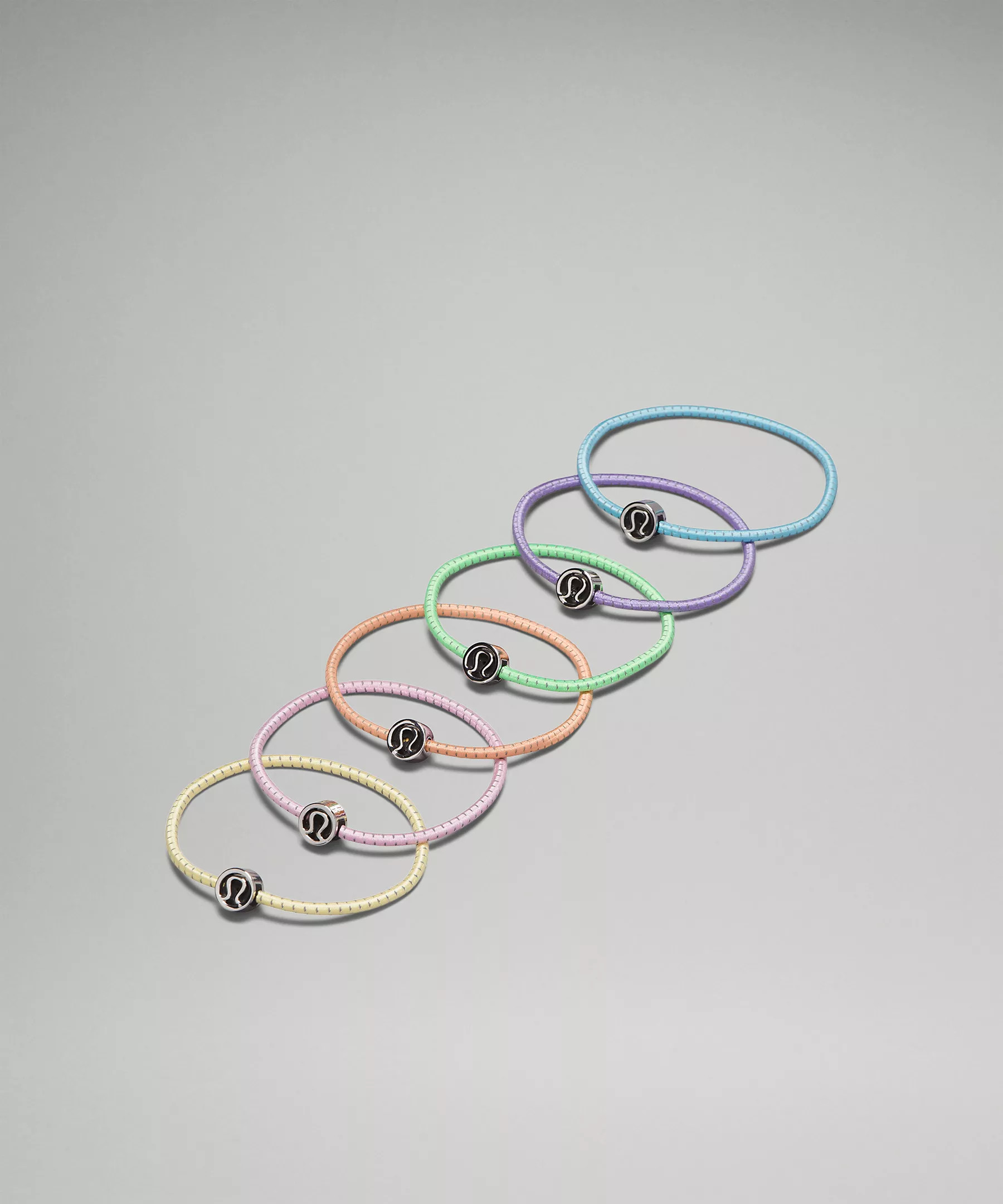 Glow On Hair Ties *6 Pack | Women's Hair Accessories | lululemon | Lululemon (US)