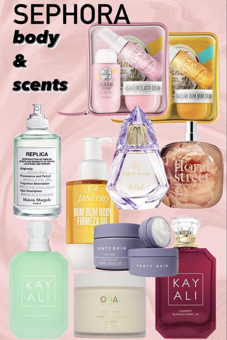 Best scents and body creams 

#LTKxSephora