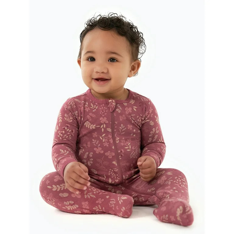 Modern Moments by Gerber Gender Neutral Super Soft Sleep 'N Play, Sizes Newborn - 6/9 Months | Walmart (US)