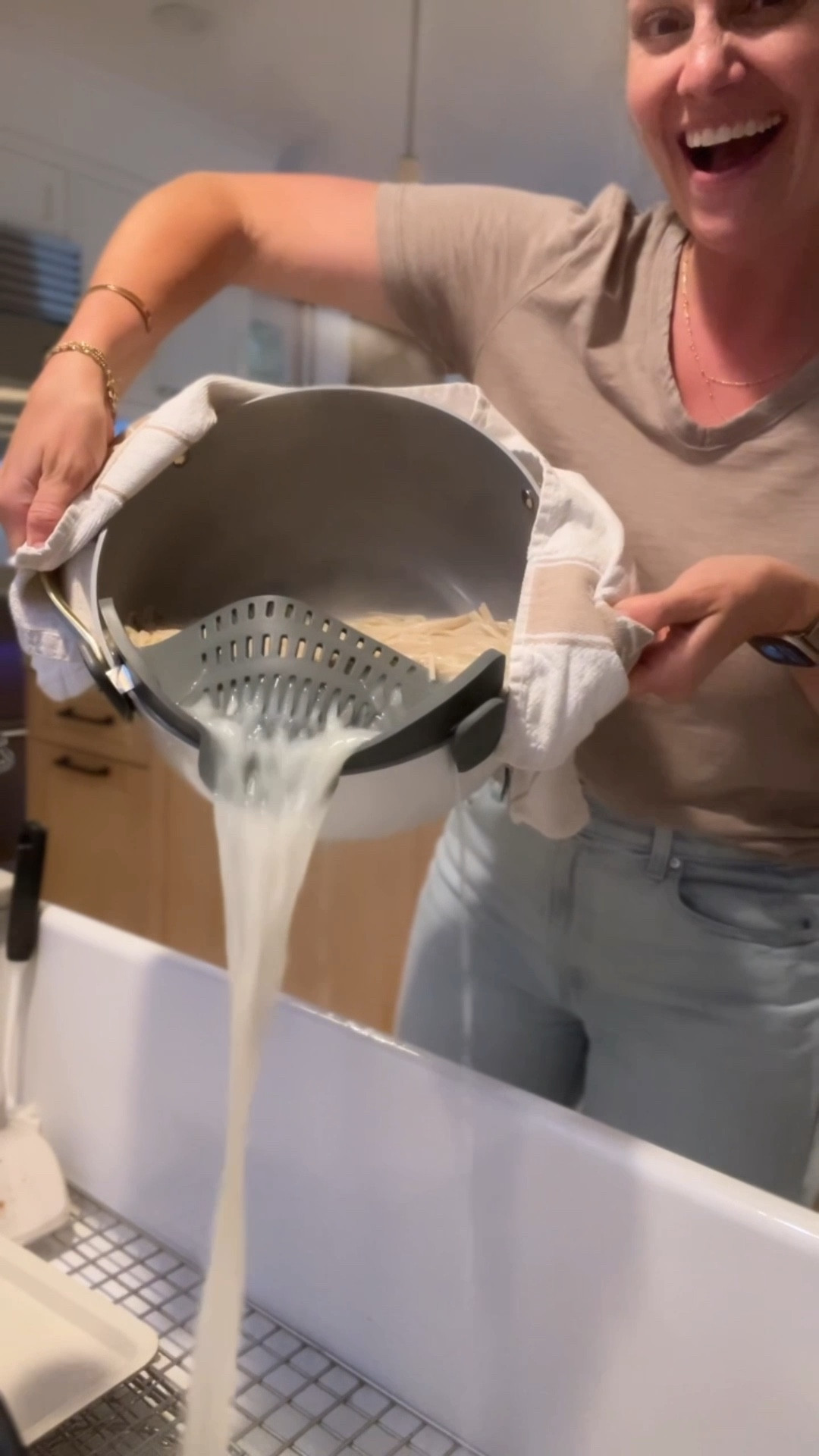 Ingenious invention. If you boil pasta, brown meat, make bone broth, or blanch veggies - you need! 

#LTKHome