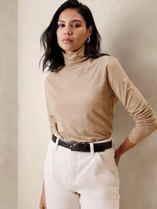 Timeless Turtleneck Shirt | Banana Republic Factory