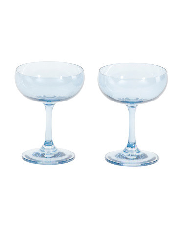 Set Of 2 Veneto Coupe Glasses | TJ Maxx