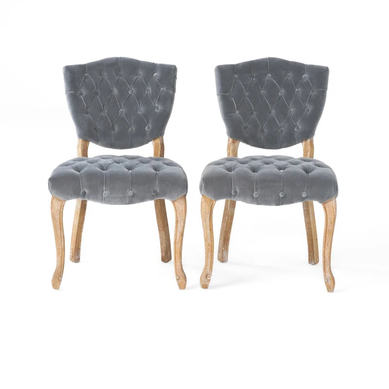 Richard Tufted Velvet Parsons Chair | Wayfair North America