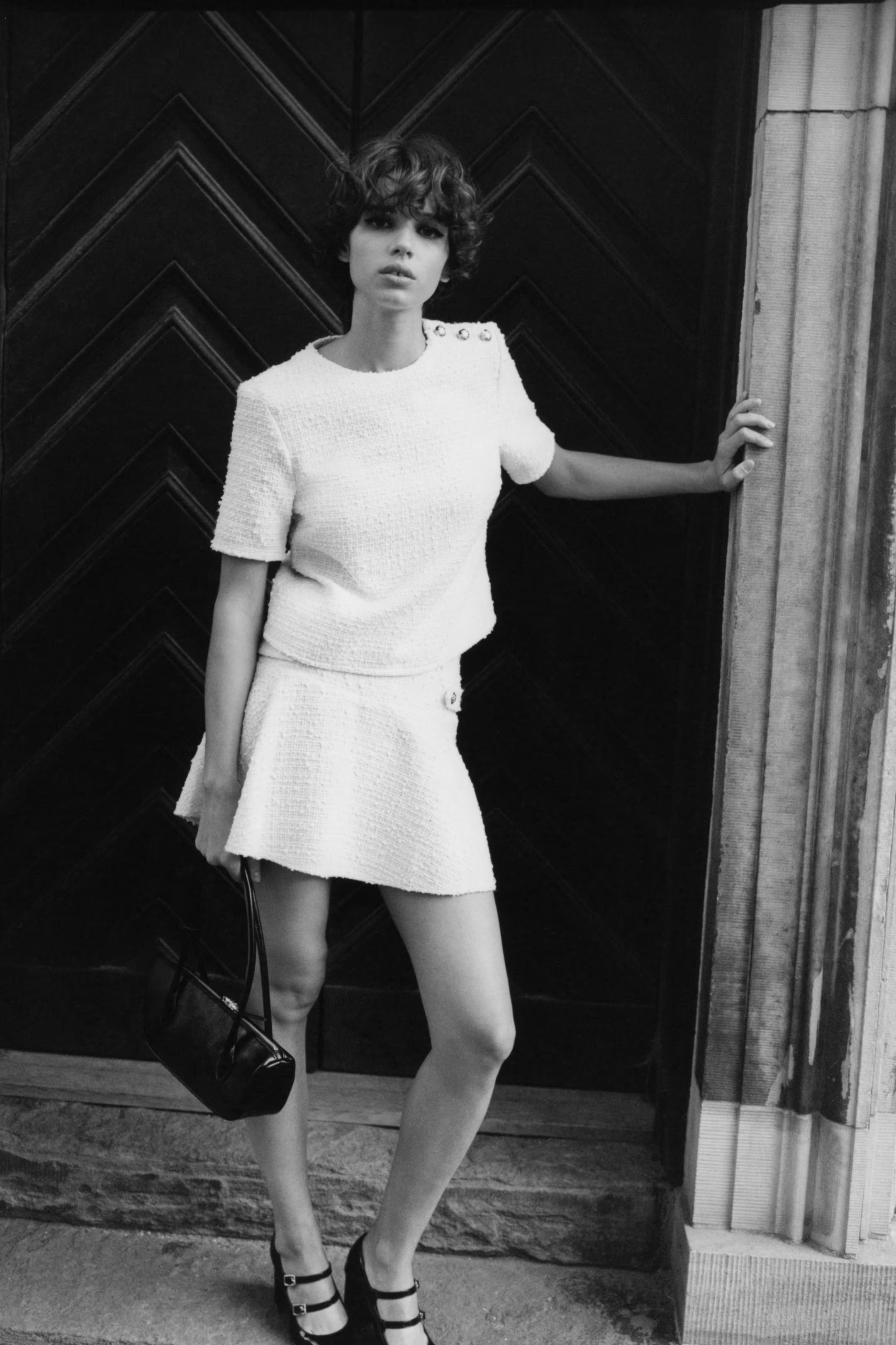 Bouclé blouse | H&M (UK, MY, IN, SG, PH, TW, HK)