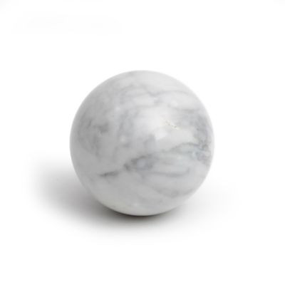 Vunder™ 4-Inch Decorative Marble Filler Sphere in White | Bed Bath & Beyond