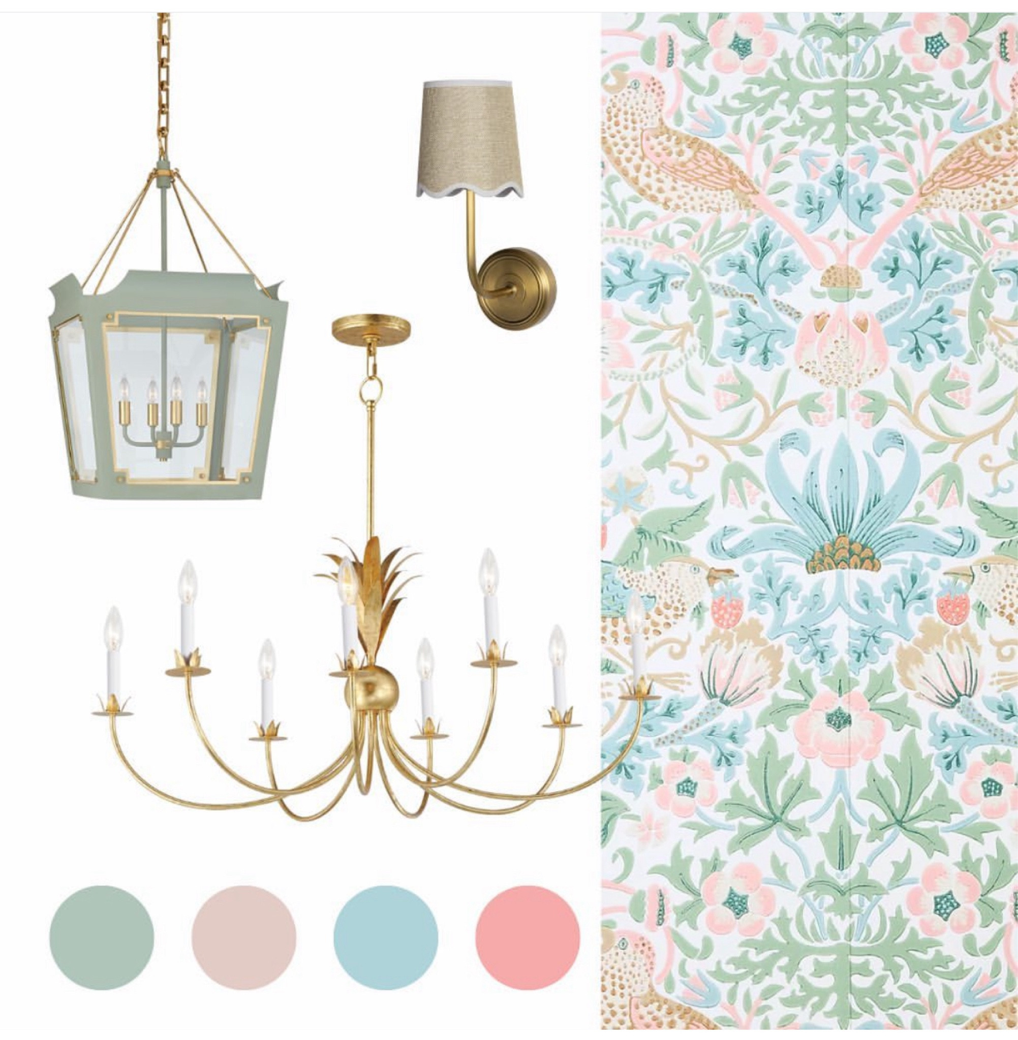 Lighting scheme and color pallet -

Lighting, visual comfort, gold leaf, chandelier, wallpaper, sconces, wall sconce, lantern, color pallet, dining room chandelier, dining room lighting, home, decor, interior lighting 

#LTKHome #LTKStyleTip #LTKBaby