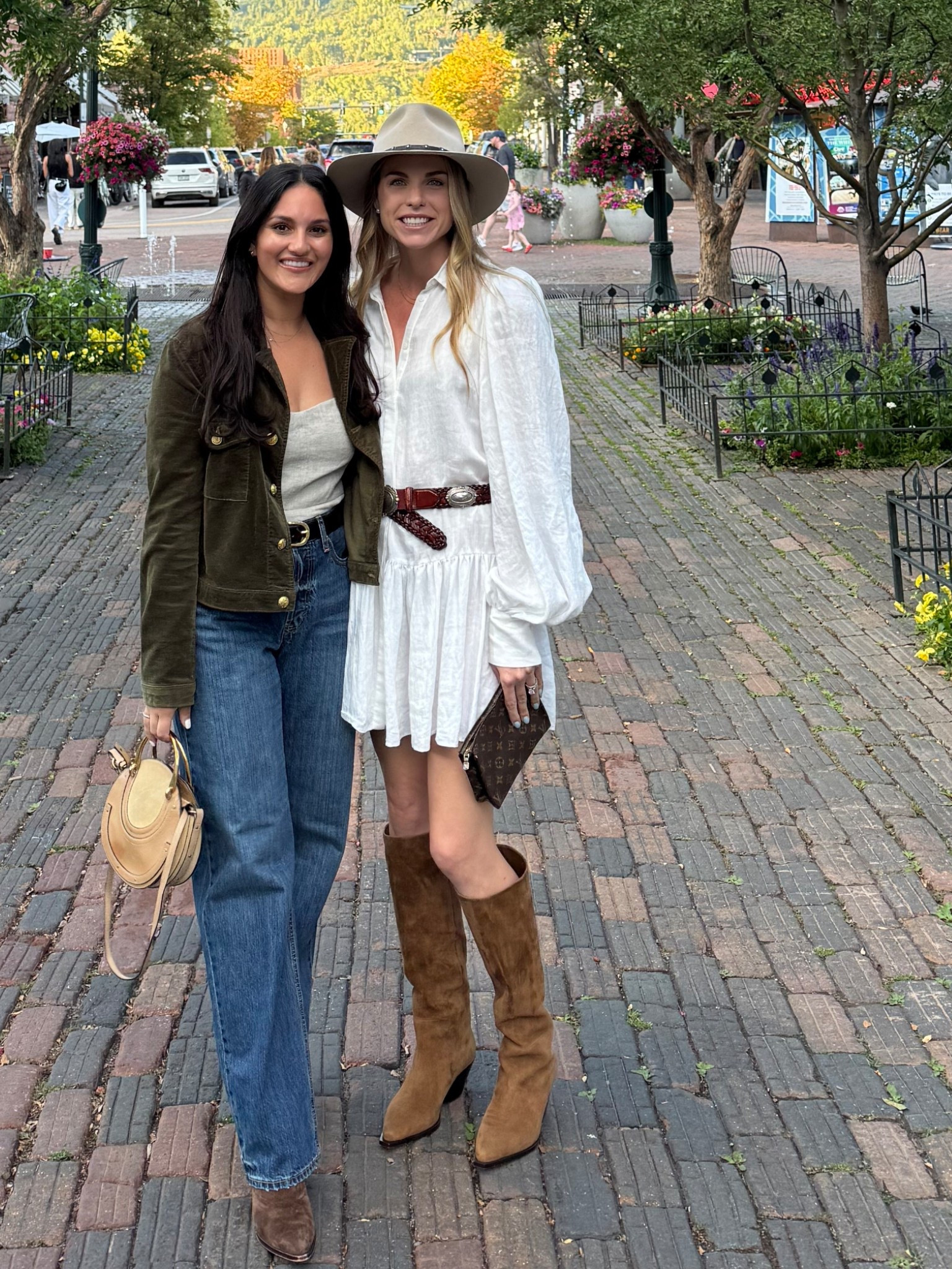 & just like that- it’s boots season! Aspen turned to fall on a dime on me! Which meant I had to go shopping. I got these Paige boots normally I am a size uk 6/eu 39/us 8.5 but I sized down to a size 8! 

#LTKSaleAlert #LTKShoeCrush