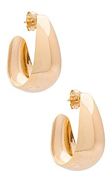 SHASHI Aria Hoop in Gold from Revolve.com | Revolve Clothing (Global)