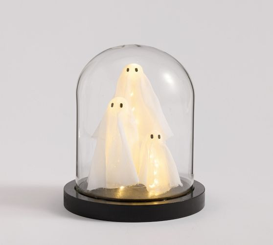 Lit Ghost Cloche | Pottery Barn (US)
