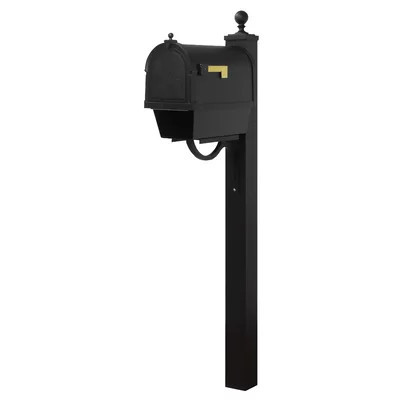 Berkshire Locking Post Mounted Mailbox | Wayfair North America