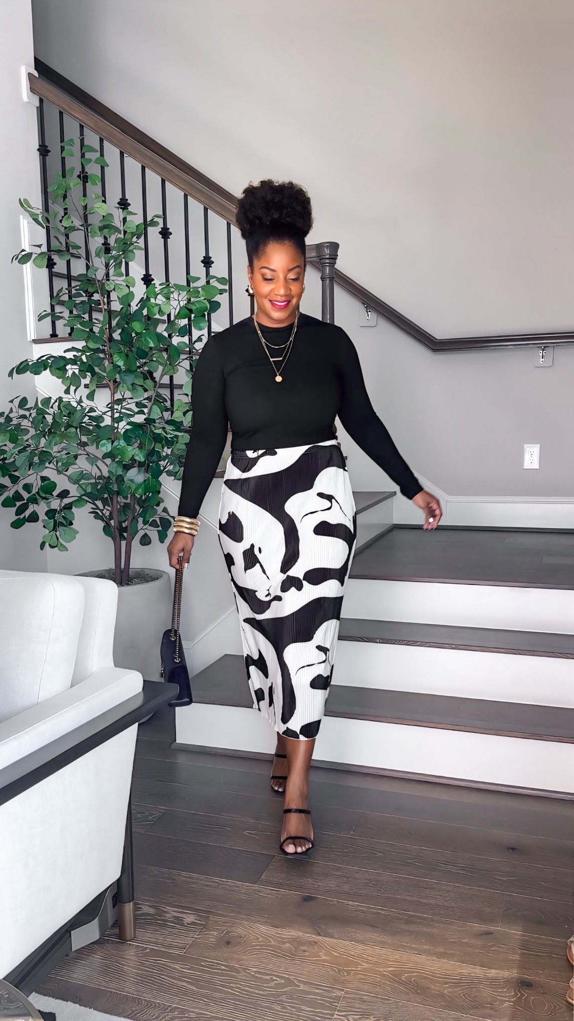 All TTS. Wearing a L. This Pumiey top is smoothing, double-lined, and super comfy!  It comes in a ton of colors too! #FoundItOnAmazon

amazon workwear / spring work outfits / long sleeve work tops / flattering basics / double lined bodysuit / business casual outfit ideas / amazon fashion finds / affordable work outfits / modest workwear / black and white midi skirt / crew neck black top / scoop neck white top / amazon outfit ideas / wardrobe essentials / elevated basics / spring fashion finds / comfy work tops / office outfits for women

#LTKWorkwear #LTKMidsize 

#LTKOver40 #LTKFindsUnder50 #LTKStyleTip