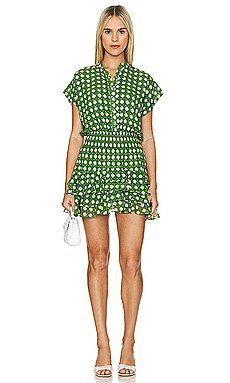 MISA Los Angeles Evie Dress in Rattan Tile from Revolve.com | Revolve Clothing (Global)