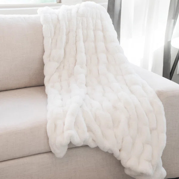 Arizana Faux Fur Throw | Wayfair North America
