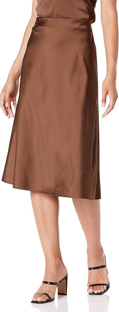 The Drop Women's Maya Silky Slip Skirt | Amazon (US)