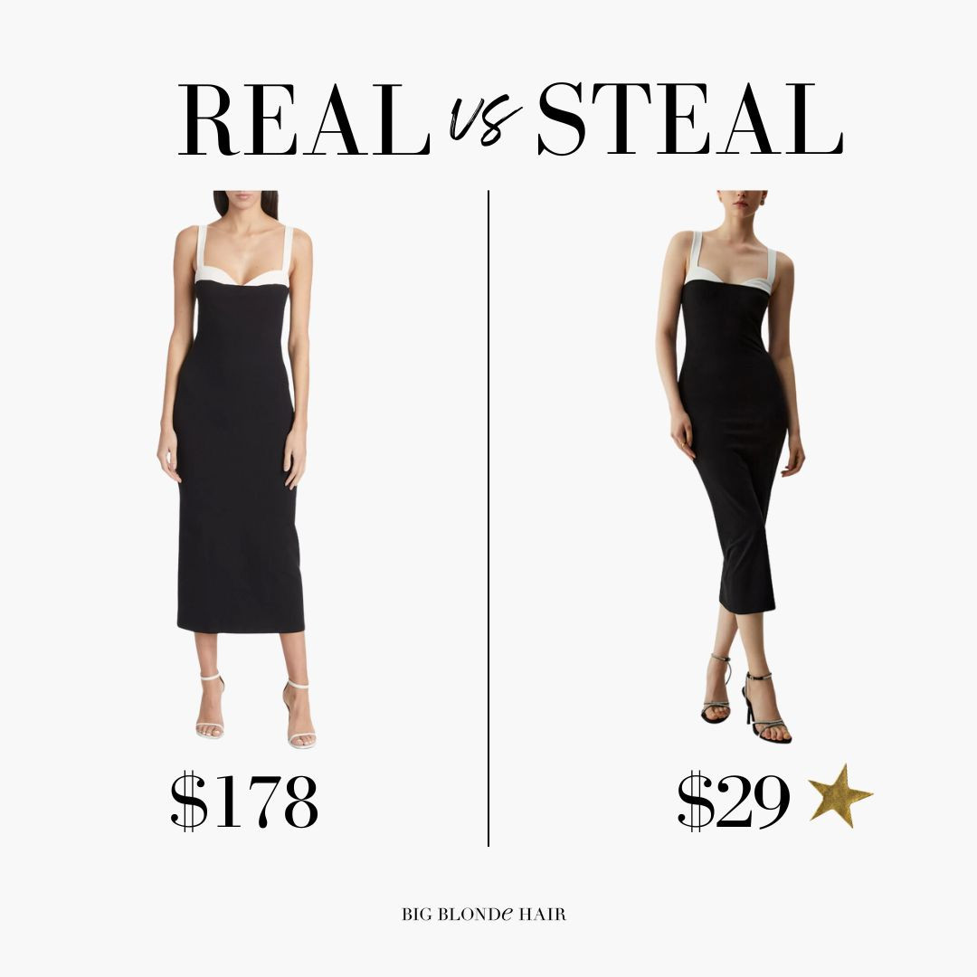 Real vs Steal: Popular $178 Sold Out Layered Corset Midi Dress vs $29 Similar Style 

 

#LTKFindsUnder50
