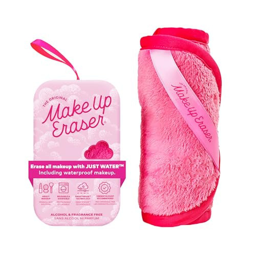 The Original MakeUp Eraser PRO, Effortlessly Remove All Makeup Using Only Water, Including Waterproof Mascara, Eyeliner, Foundation, Lipstick, Sunscreen,and More! Original Pink, 1ct. | Amazon (US)