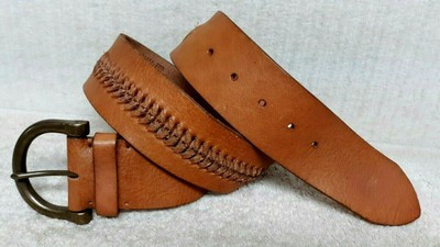 LAUREN RALPH LAUREN - Women's FASHION Belt - 2" WIDE BROWN Leather - Size S | eBay AU