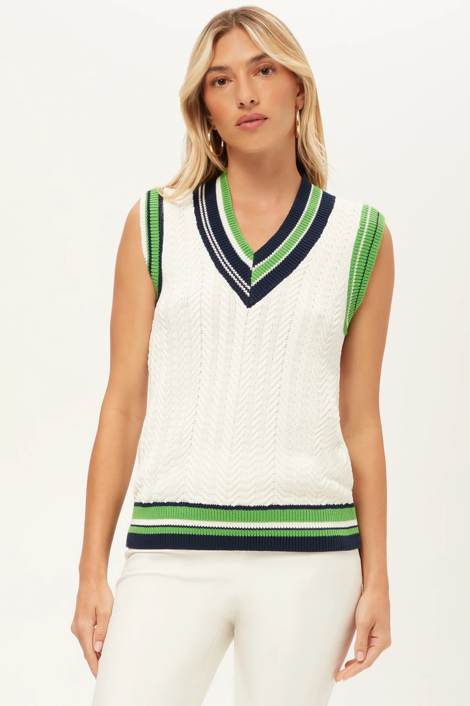 Seapointe 2 Sleeveless Knit Vest | Trina Turk