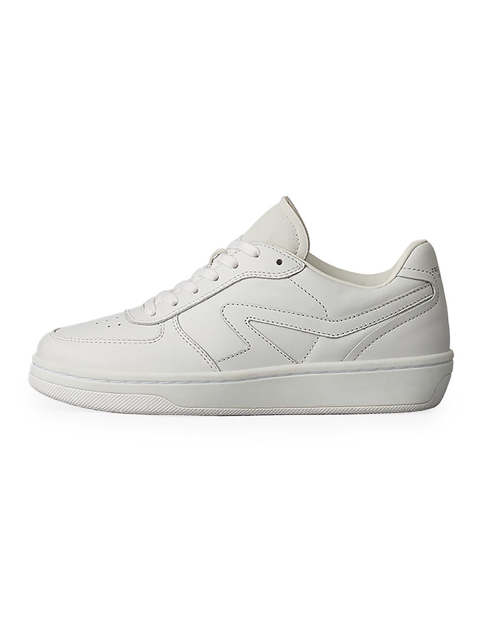 Women's Retro Court Leather Low-Top Sneakers - White - Size 9 | Saks Fifth Avenue