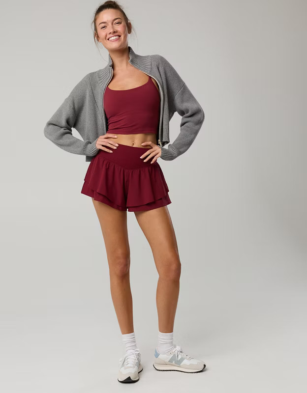 OFFLINE By Aerie Real Me Flirty Short | American Eagle Outfitters (US & CA)