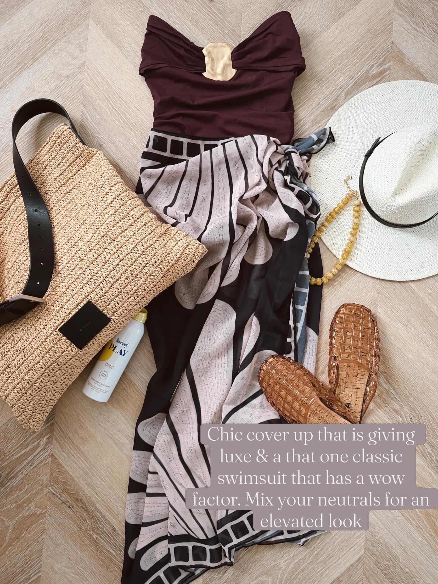 Chic cover up from Amazon! Classy and effortless. 

Swimwear. Swimsuit. Vacation outfit. Beach outfit. Sandals. Tote bag. Hat  

#LTKSeasonal #LTKSwim #LTKTravel