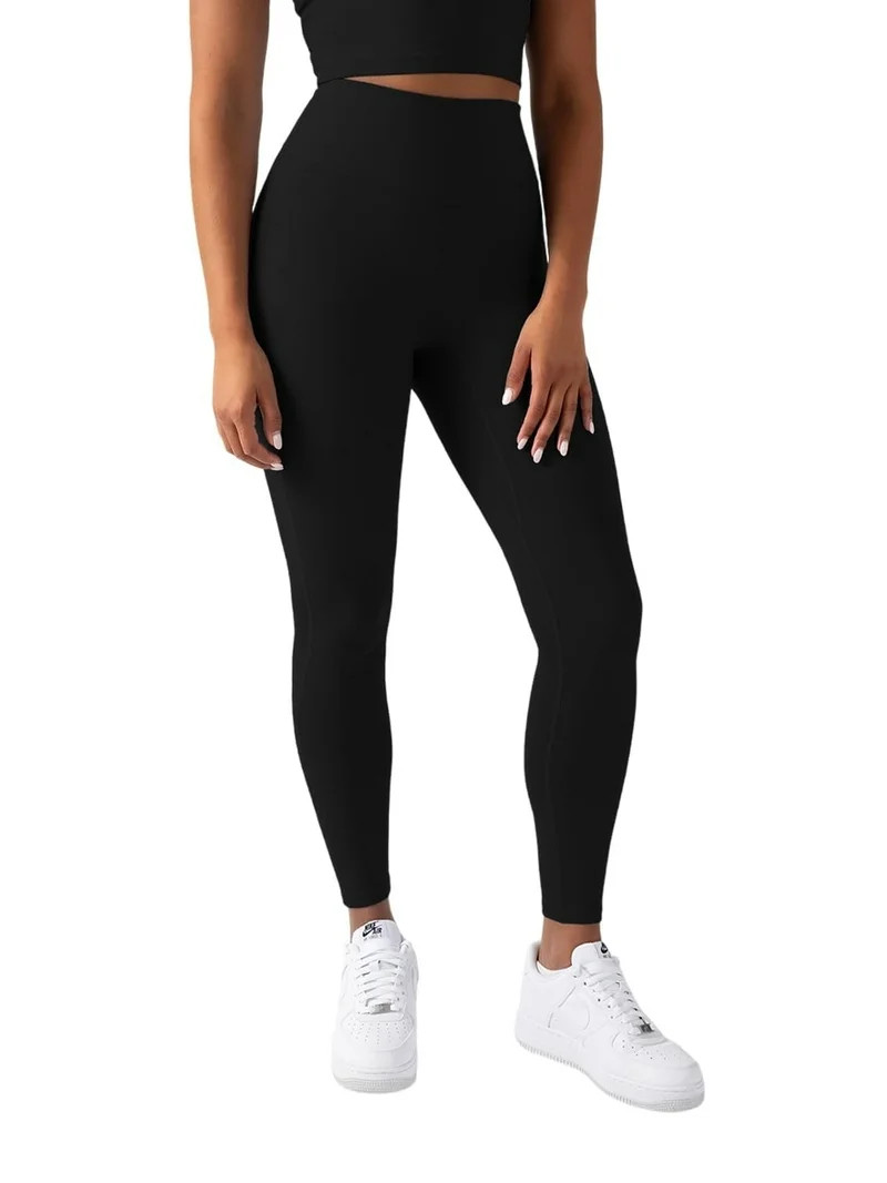 YITTY Active Women's UltraLuxe High-Waist Legging, Athleisure, 4-Way-Stretch, Iconic Black, XL, R... | Walmart (US)