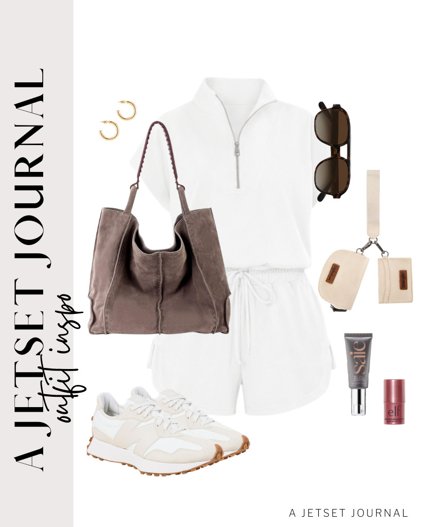 You can style this white KISSMODA 2-piece outfit with The Sak tote bag and Wrangler keychain wallet. These New Balance sneakers and LOYATA huggie hoop earrings are perfect for this look. Finish the look with this e.l.f. Monochromatic Multi-Stick.

#LTKSeasonal #LTKSaleAlert #LTKTravel
 

 