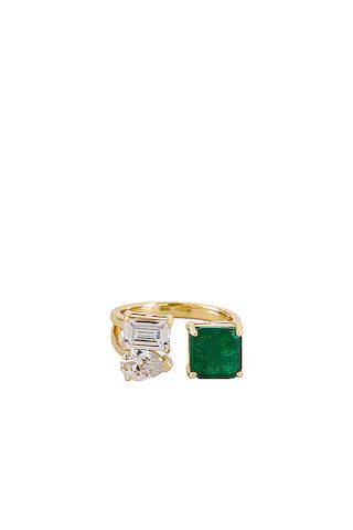 The M Jewelers NY Avery Stone Ring in Emerald from Revolve.com | Revolve Clothing (Global)