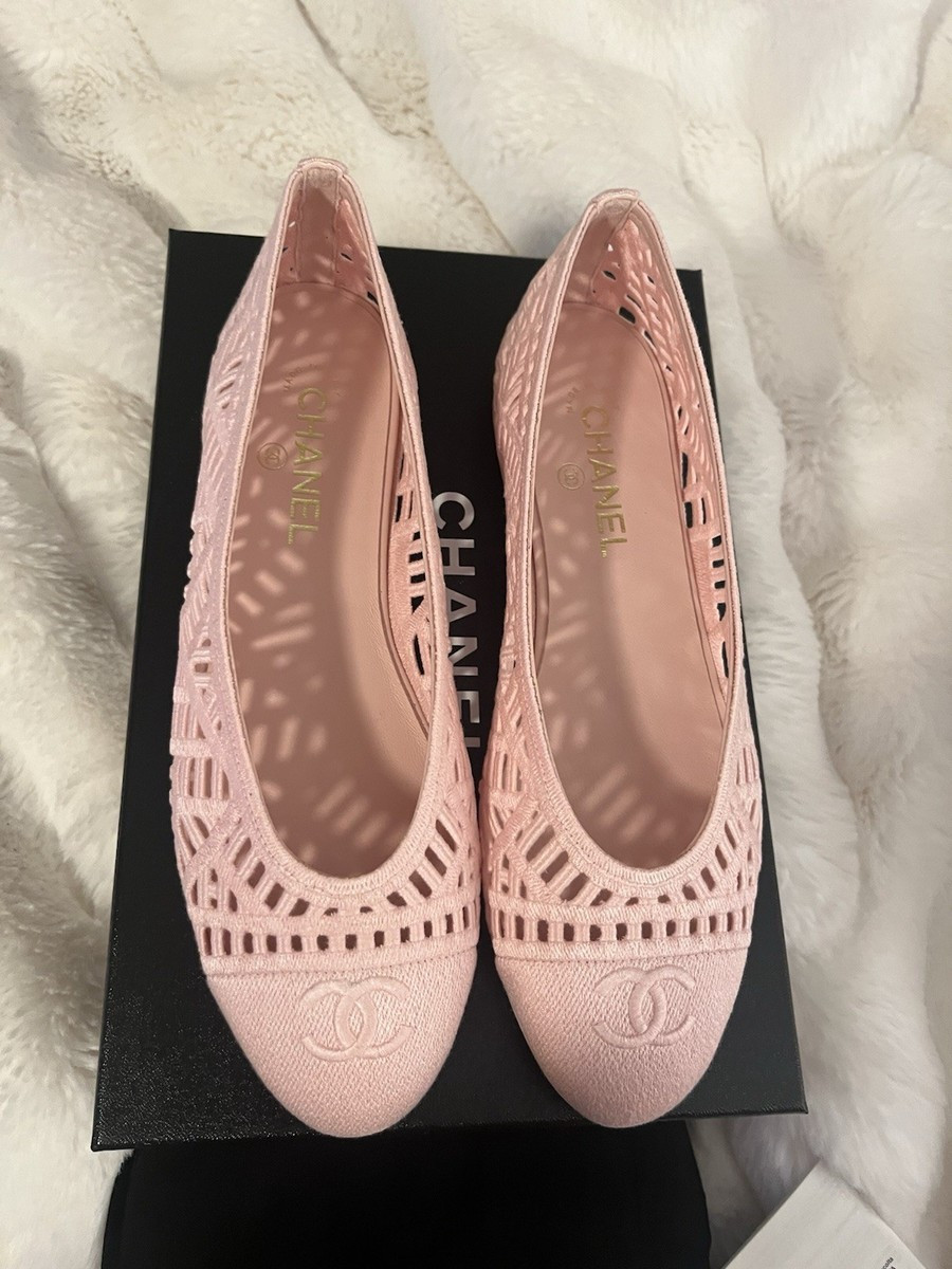 Chanel ballet Flats Pink. NIB. Size 41 | eBay US