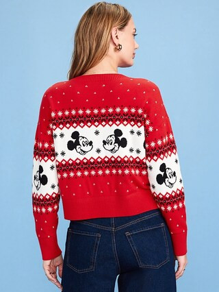 Old Navy x Disney Mickey Mouse SoSoft Fair Isle Sweater | Old Navy (US)