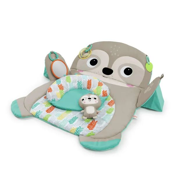 Bright Starts Tummy Time Prop & Play Baby Activity Mat for Infants, Sloth, Unisex | Walmart (US)