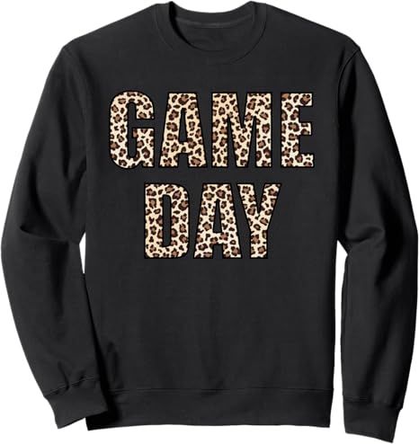 Game Day Leopard Sweatshirt | Amazon (US)