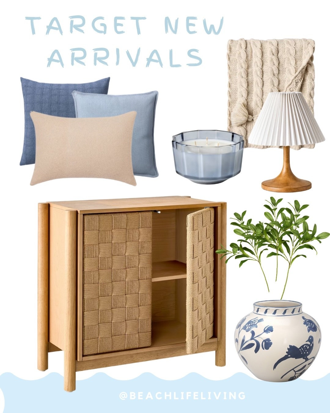 Spring arrival at Target for a Coastal Style inspiration. 


#LTKSaleAlert #LTKSeasonal #LTKHome
