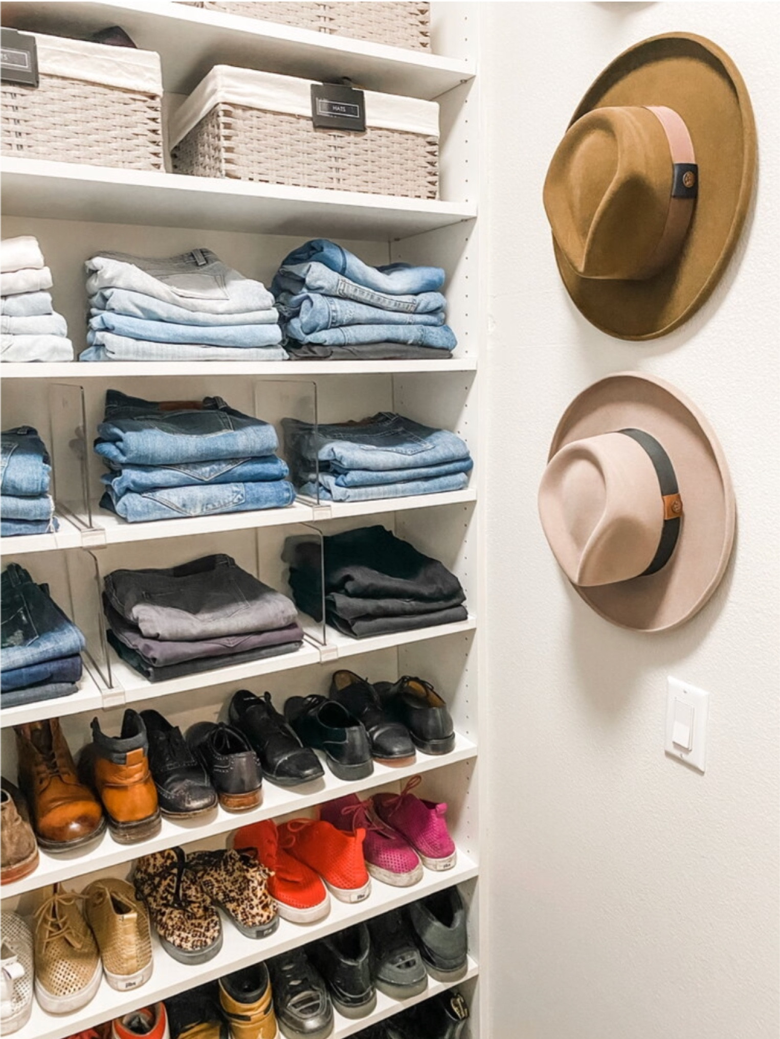 Closet Organization - Clothing Storage -Double Hanging Space - Shoe Storage - Wardrobe

#LTKunder100 #LTKSeasonal #LTKhome